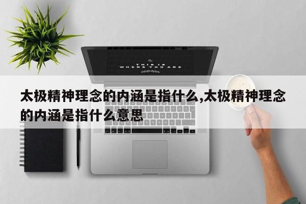 太极精神理念的内涵是指什么,太极精神理念的内涵是指什么意思