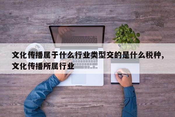 文化传播属于什么行业类型交的是什么税种,文化传播所属行业